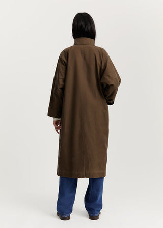 AIAYU - Jay Coat Oilskin - Bark