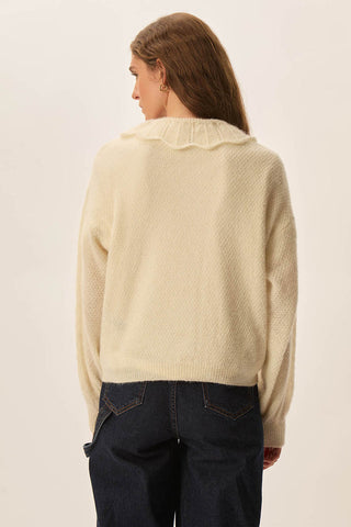 DES PETITS HAUTS - Capucine Cardigan - Creme