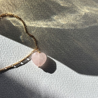 STINE A - Amour Necklace Rose Quartz