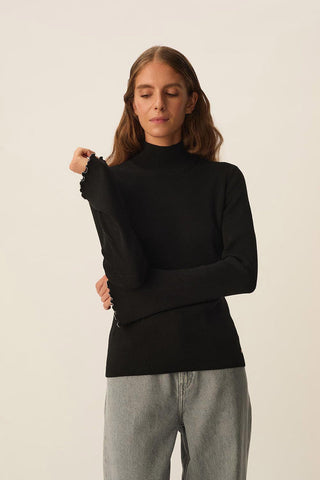 DES PETITS HAUTS - Azelle Sweater - Noir