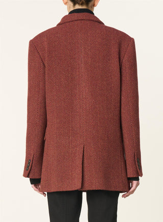 VANESSA BRUNO - Fedea Jacket - Cerise/Multico