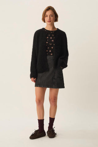 DES PETITS HAUTS - Bea Cardigan - Noir