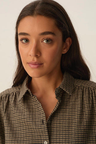 DES PETITS HAUTS - Ursula Shirt - Greenwich