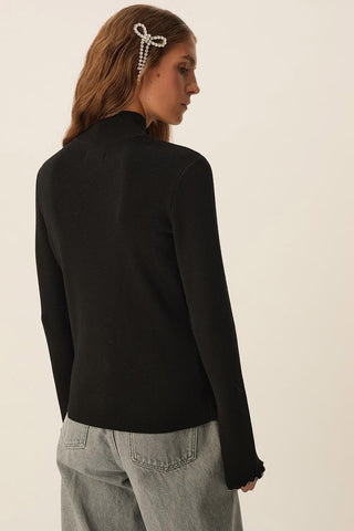 DES PETITS HAUTS - Azelle Sweater - Noir