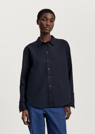 AIAYU - Paulina Shirt - Navy