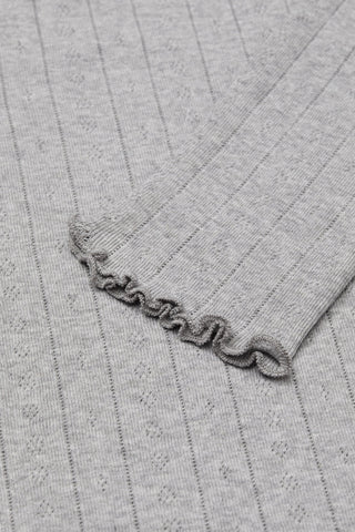 SKALL - Edie Blouse - Grey Melange