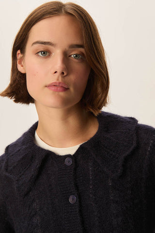 DES PETITS HAUTS - Capucine Cardigan - Marine