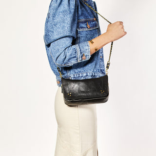 JEROME DREYFUSS - Bobi S - Noir Goatskin