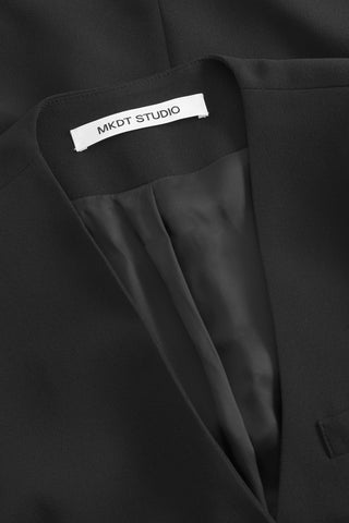 MKDT STUDIO - Jute Blazer - Black