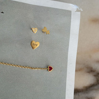 STINE A - Girl Power Earring - Gold