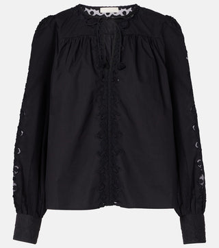 ULLA JOHNSON - Kady Blouse - Noir