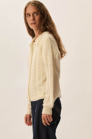 DES PETITS HAUTS - Capucine Cardigan - Creme