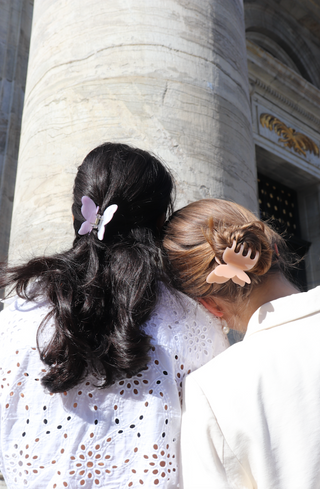 Pico Copenhagen - Butterfly Claw - Beige Shimmer