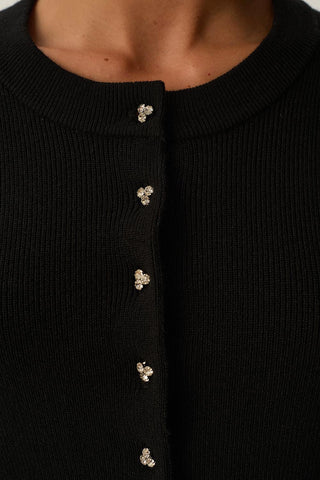 DES PETITS HAUTS - Clark Cardigan - Noir