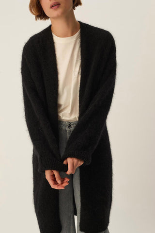 DES PETITS HAUTS - Alfa Cardigan - Noir
