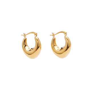 Pico Copenhagen - Ollie Medium Hoops - Gold
