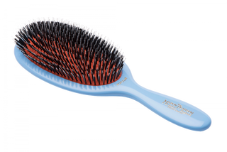MASON PEARSON UK - BN1 Popular Bristle & Nylon Hairbrush - Blue