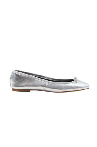 Lolo Ballerina - Capri Laminato - Argento