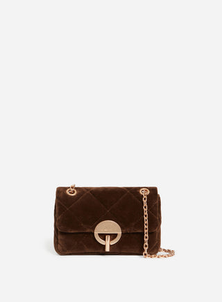 VANESSA BRUNO - Small Moon Bag - Brown