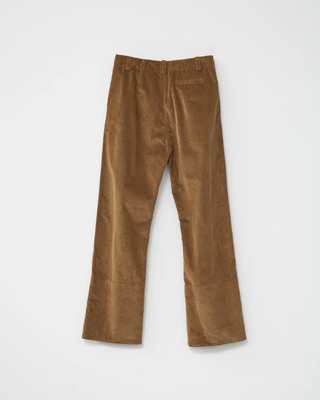 AF Agger - Corduroy Box Trousers - Cognac