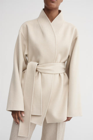 ALMADA LABEL - Noorie Double-Faced Coat - Buttercream