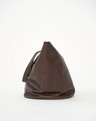 AF Agger - Leather Tote Bag - Brown