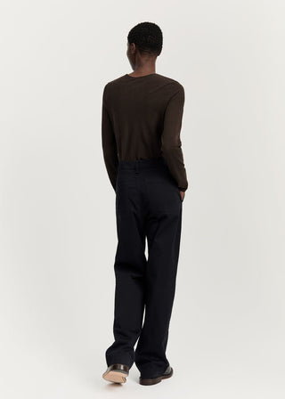 AIAYU - River Pant - Black Navy