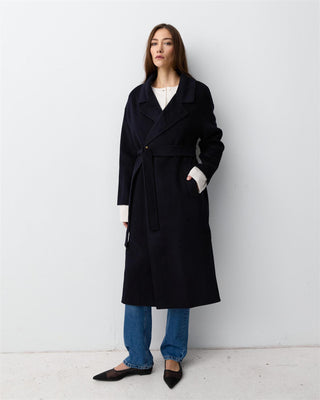 THE CURATED - The London Coat - Navy