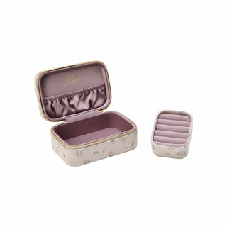 Pico Copenhagen - Large Trinket Box - Taupe Flower