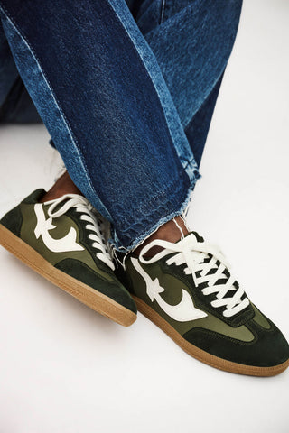 BA&SH - Crew Sneakers - Vert