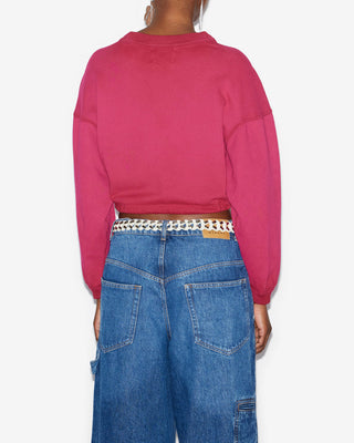 ISABEL MARANT ÈTOILE - Margo Sweatshirt - Raspberry