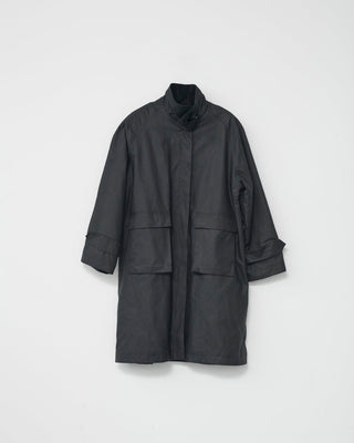 AF Agger - Oilskin Coat - Black