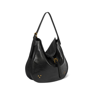 JEROME DREYFUSS - Luis - Goatskin Noir Graine