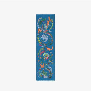 INOUI - Rococo Scarf 55 - Bleu Canard