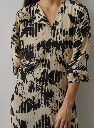 SOEUR - Francine - Jaune Pale/Noir