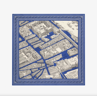 INOUI - Square Louvre 100 - Bleu