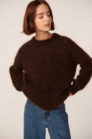 DES PETITS HAUTS - Burma Sweater - Coffee