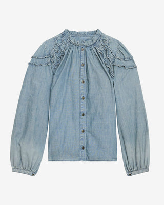 ISABEL MARANT ÈTOILE - Milya Top - Blue