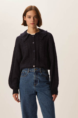 DES PETITS HAUTS - Capucine Cardigan - Marine