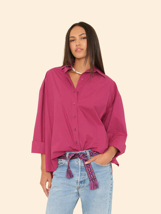XIRENA - James Shirt - Mulberry