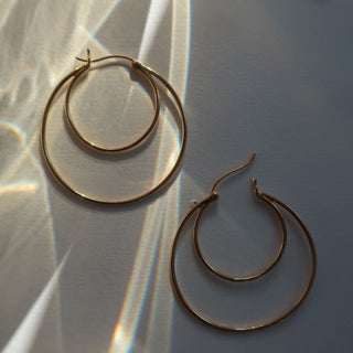STINE A - Double Creol Grande Earring