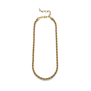 ANNI LU - Golden Rope Necklace - Gold
