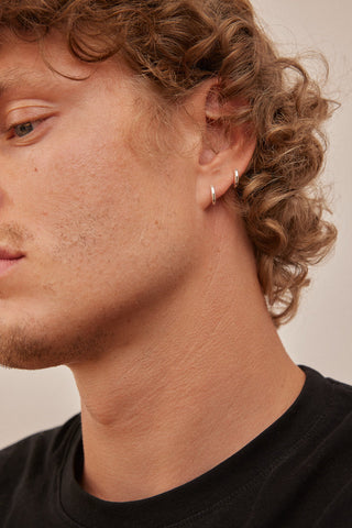 Englund1917 - Classic Silver Hoops Small