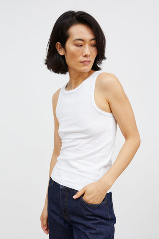 SKALL - Loui Tank Top - Optic White