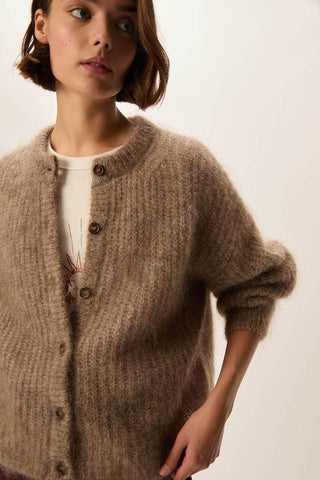 DES PETITS HAUTS - Alma Cardigan - Loup