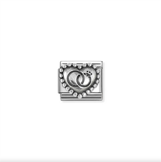 Nomination - Link 925 Sterling Silver WEDDING RINGS DOTTED HEART