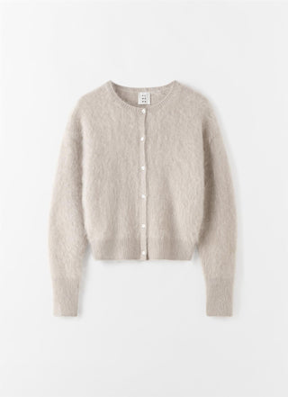 ALMADA LABEL - Coco Brushed Cardigan - Taupe
