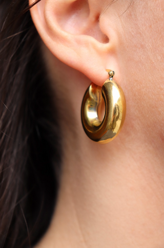 Pico Copenhagen - Mara Chunky Hoops - Gold