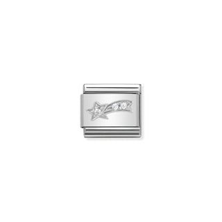 Nomination - Link CHRISTMAS 925 sterling silver White Comet