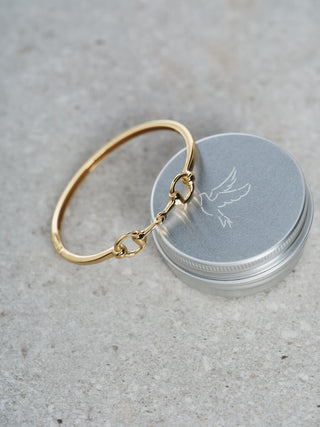 Englund1917 - Horsebit Bangle - Gold